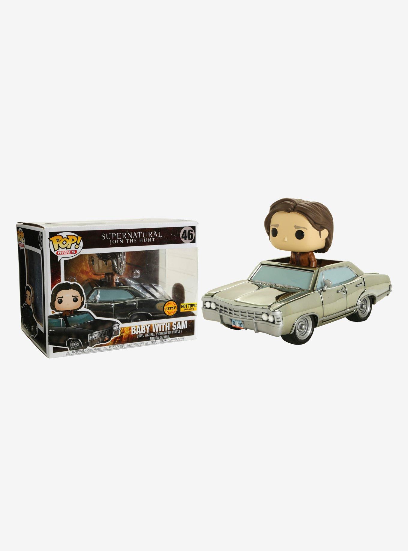 Funko Supernatural Pop! Rides Baby With Sam Vinyl Figure Hot Topic Exclusive, , alternate