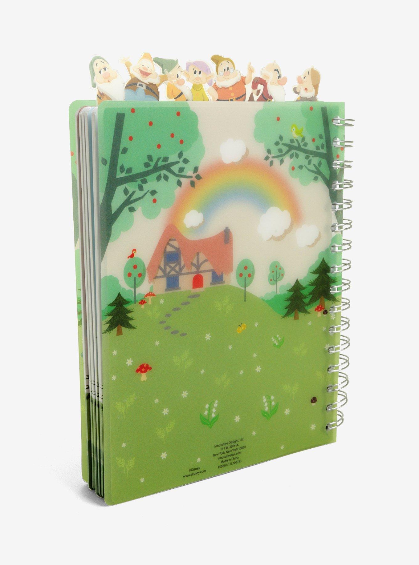 Disney Snow White And The Seven Dwarfs Tabbed Journal, , alternate