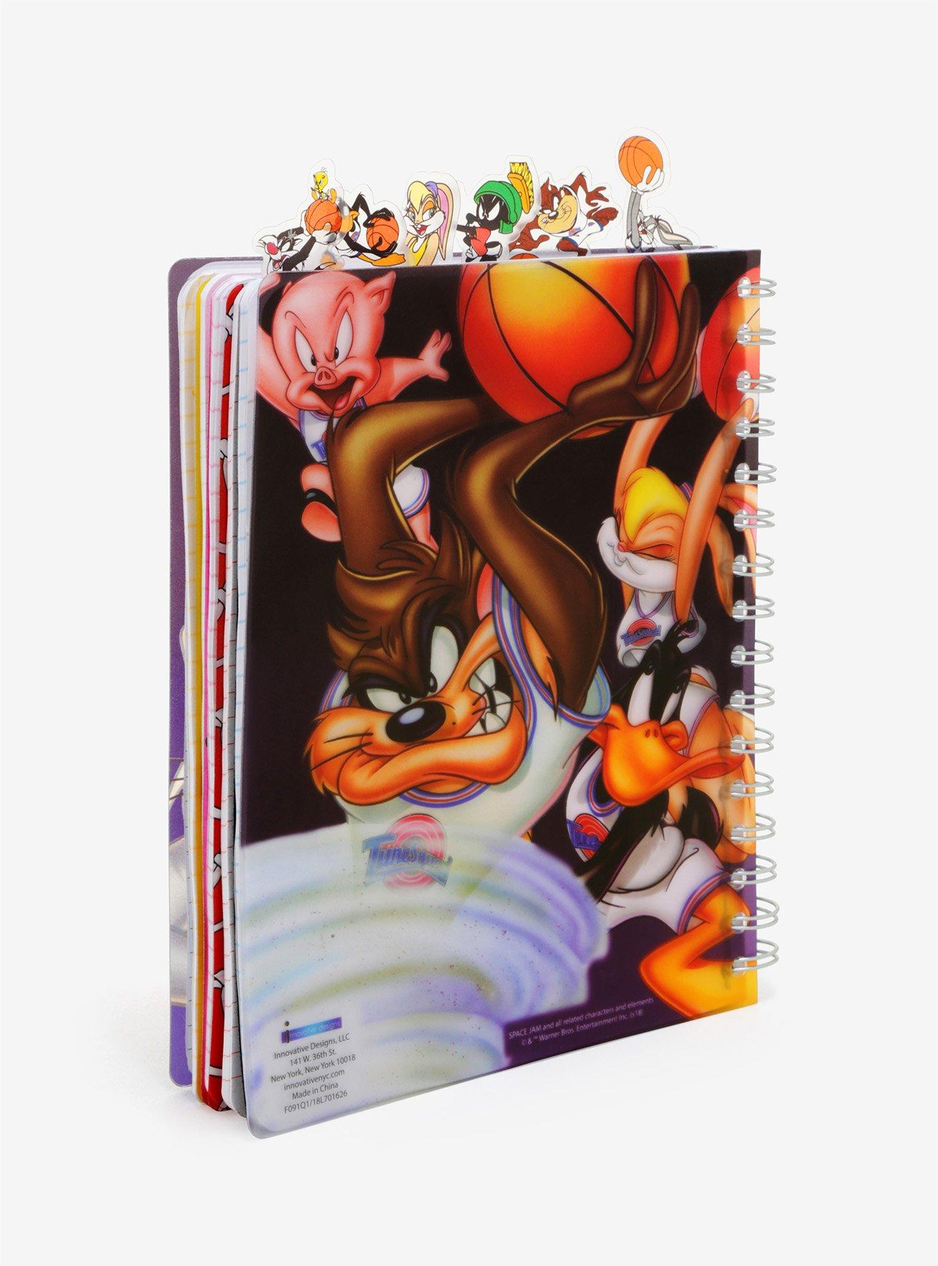 Space Jam Journal With Tabs, , alternate