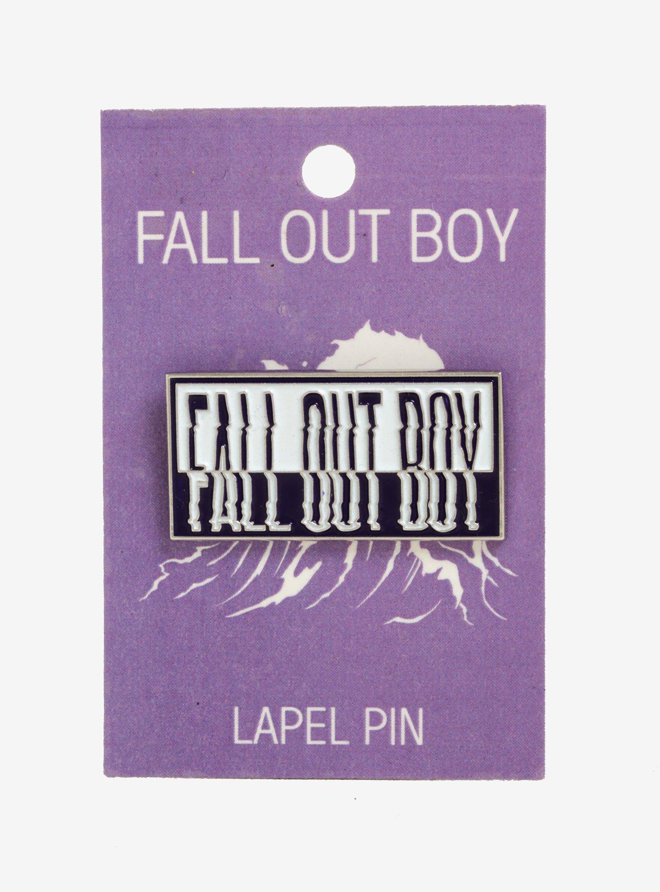 Fall Out Boy Logo Enamel Pin, , alternate