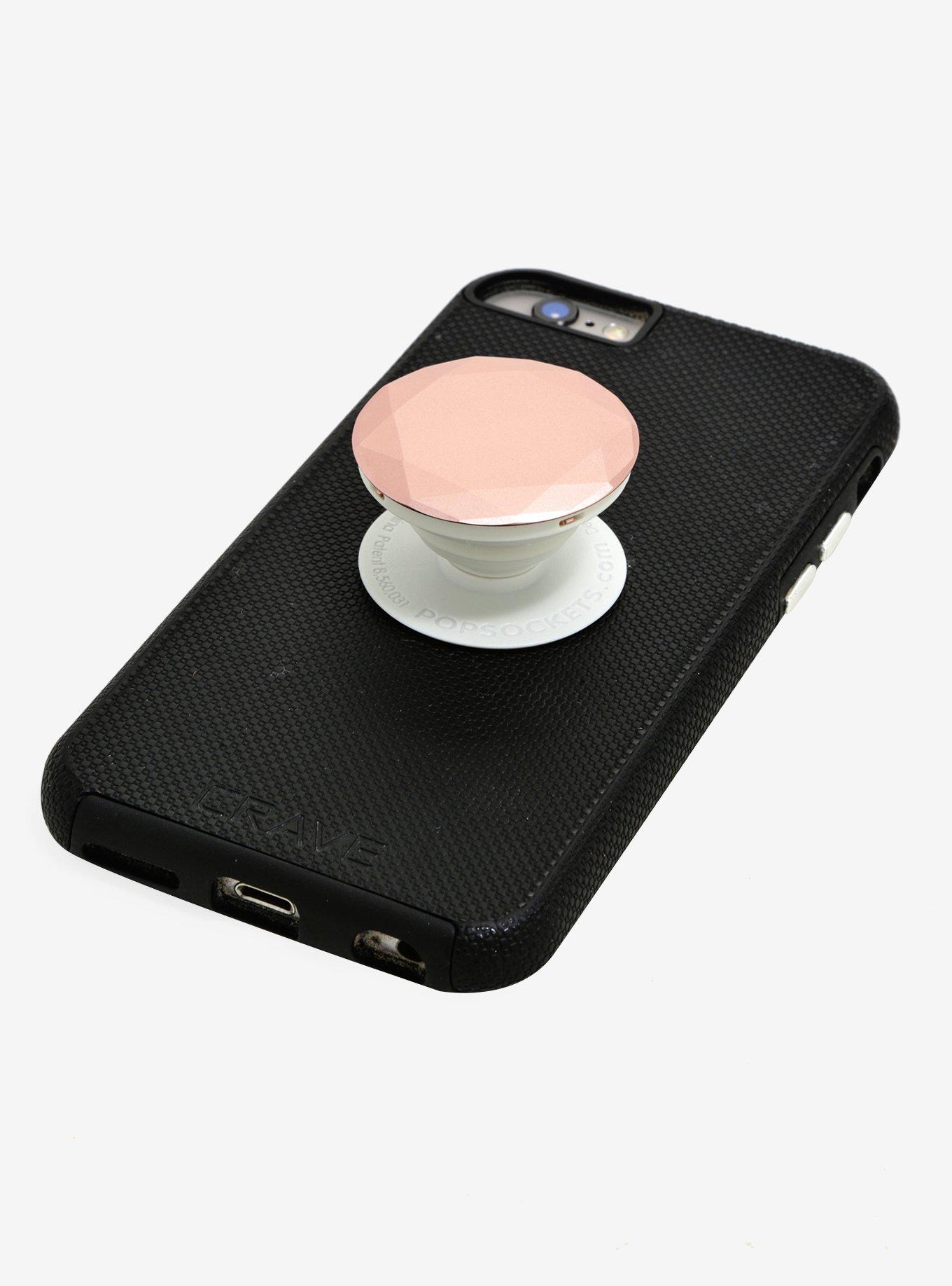 PopSockets Pink Gem Phone Grip & Stand, , alternate