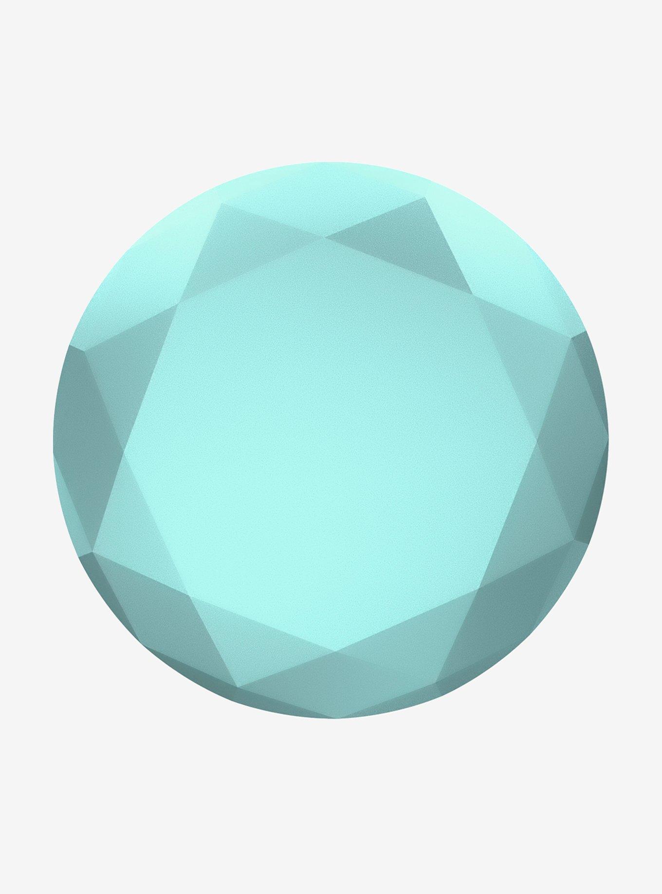 PopSockets Teal Gem Phone Grip & Stand, , alternate