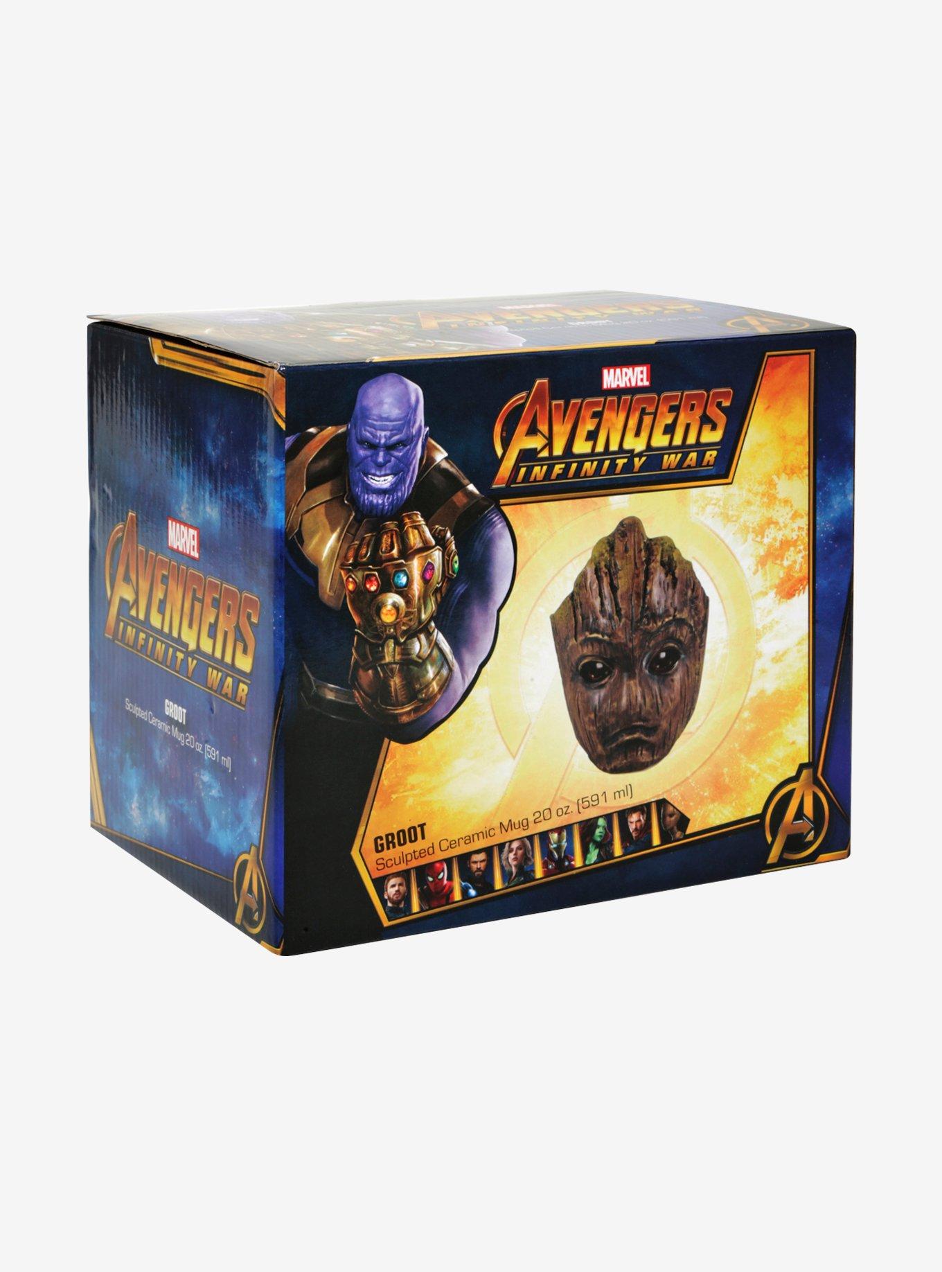 Marvel Avengers: Infinity War Teen Groot Sculpted Mug, , alternate