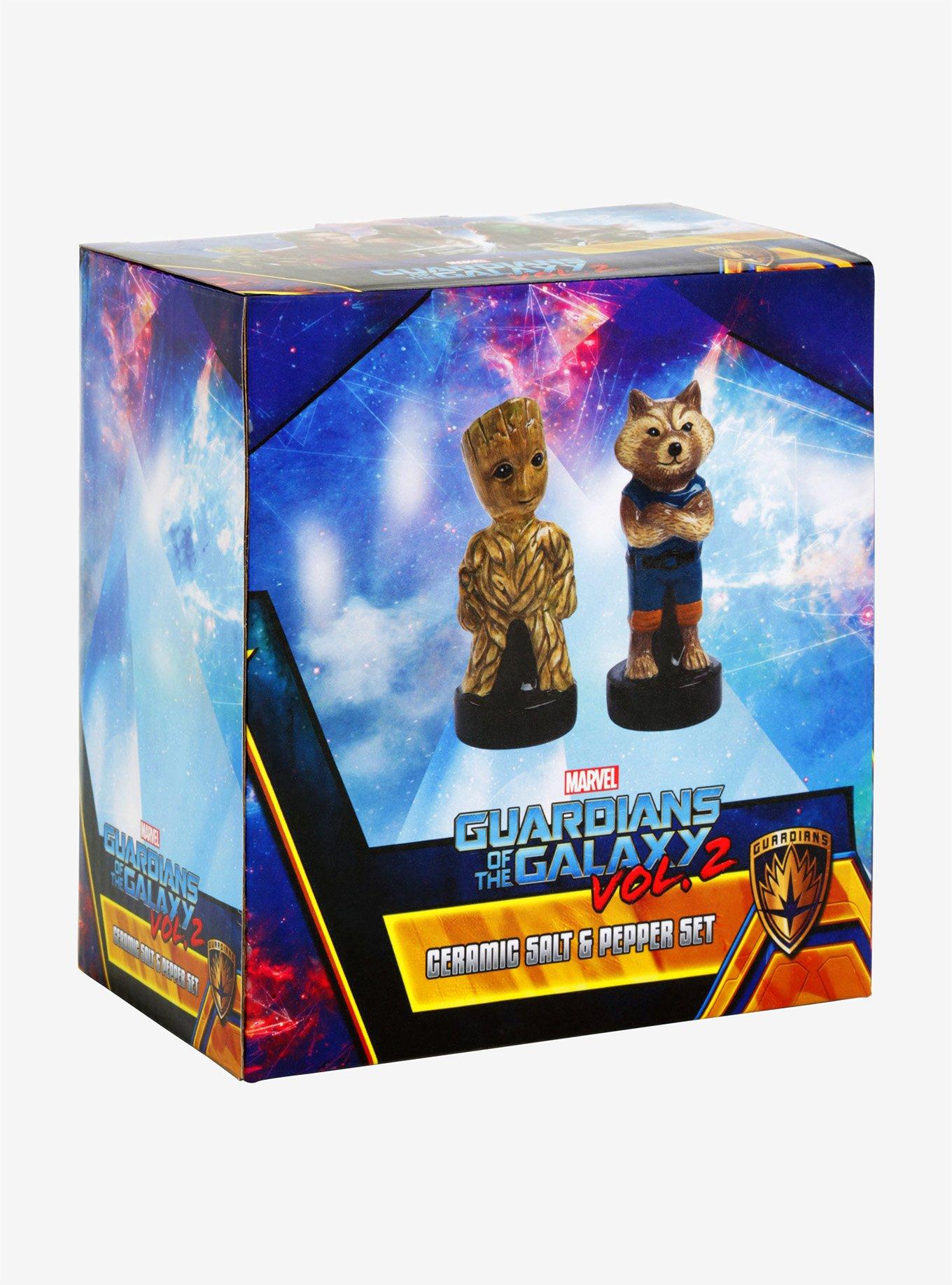 Marvel Guardians Of The Galaxy Vol. 2 Rocket & Groot Salt & Pepper Shaker Set, , alternate
