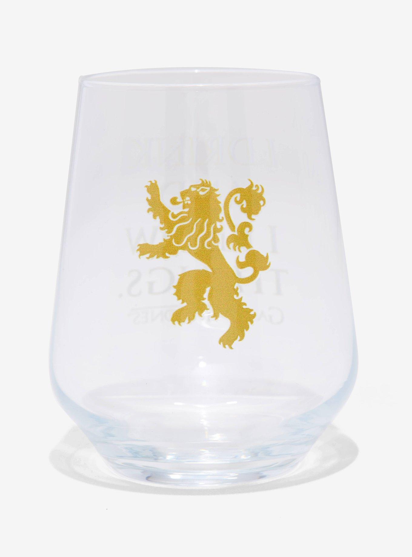 Game Of Thrones Tyrion Lannister Stemless Wine Glass, , alternate