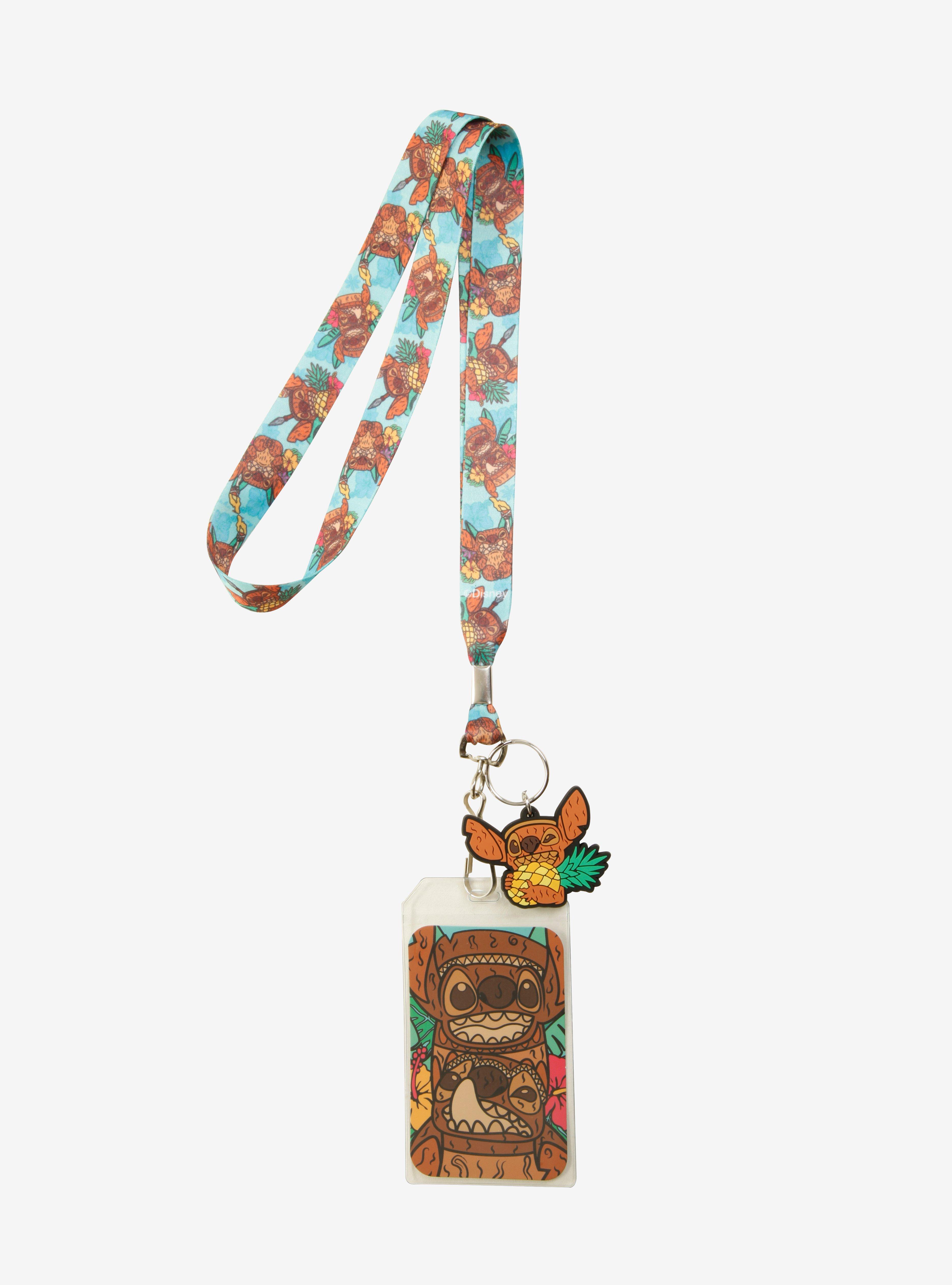 Disney Lilo & Stitch Tiki Lanyard, , alternate
