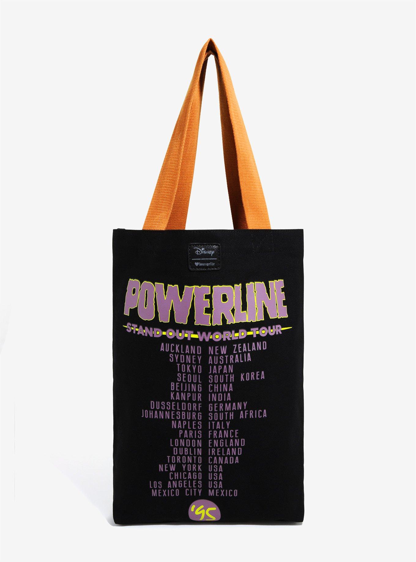 Loungefly Disney A Goofy Movie Powerline Concert Tour Tote Bag, , alternate
