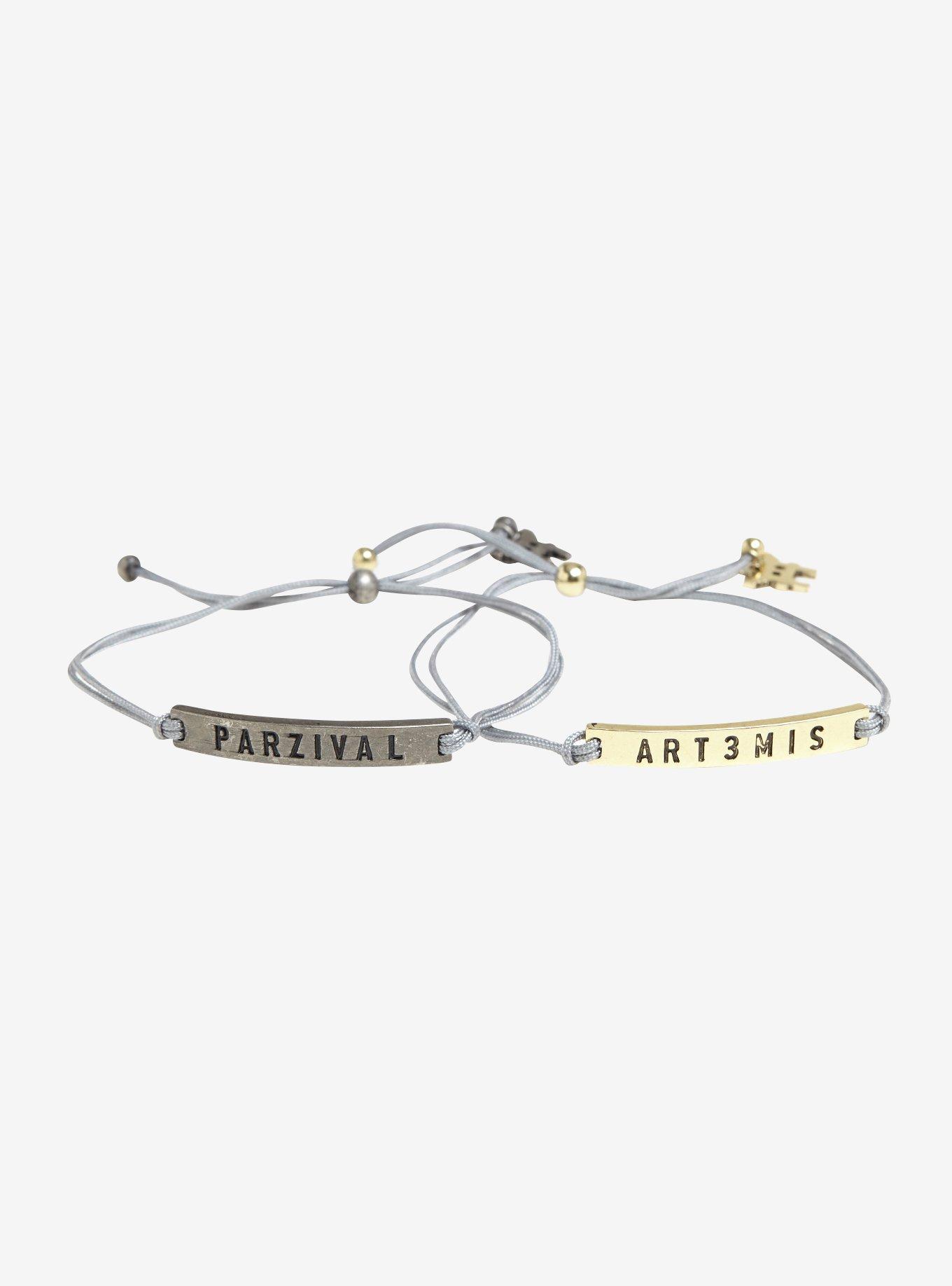 Ready Player One Parzival & Art3mis Best Friends Cord Bracelet Set, , alternate