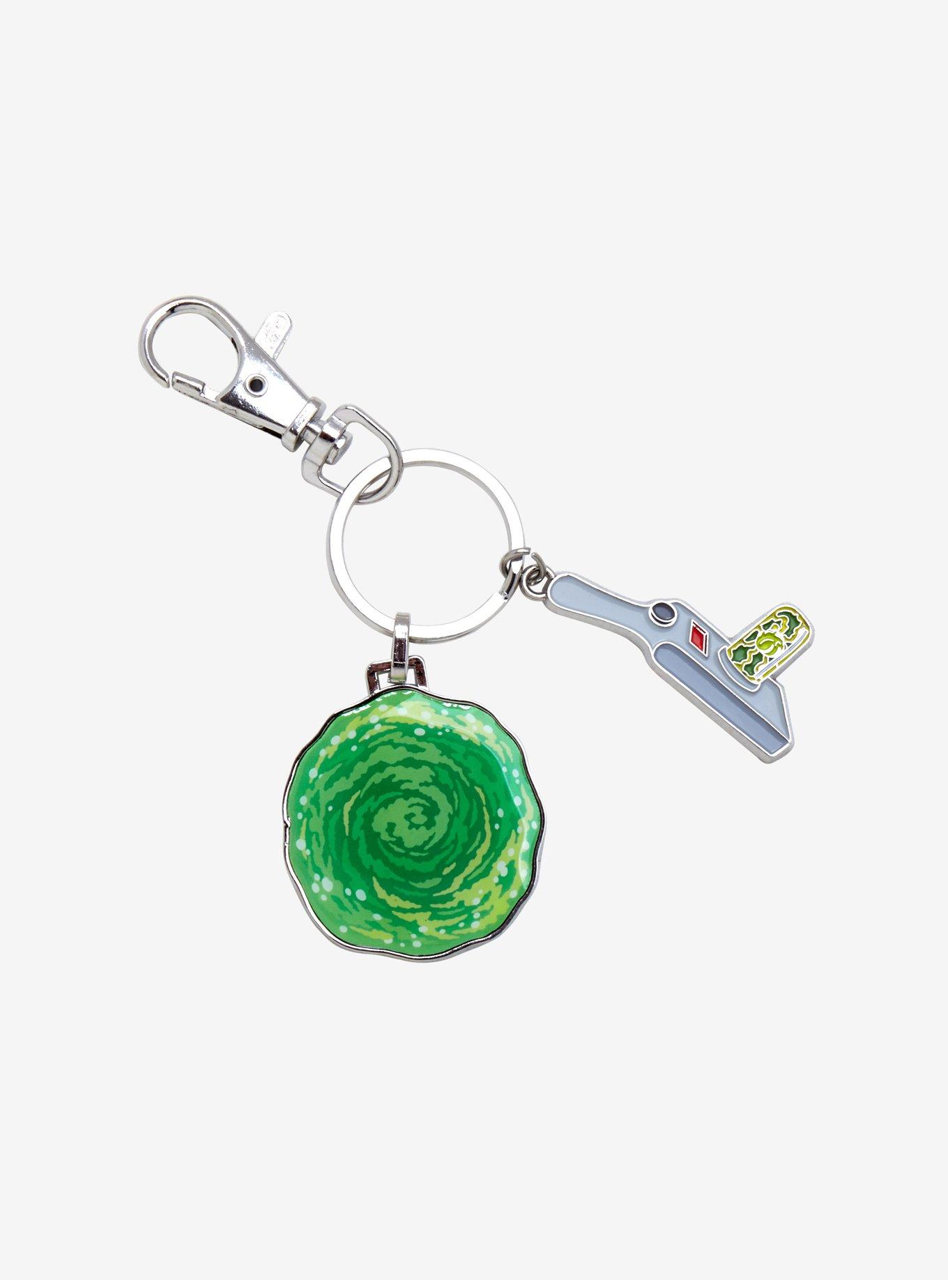 Rick And Morty Portal Gun Key Chain, , alternate