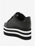Cute To The Core By YRU LaLa Black & White Sole Sneakers Hot Topic Exclusive, , alternate