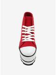 Cute To The Core By YRU Elevation Red Hi-Top Sneakers Hot Topic Exclusive, , alternate