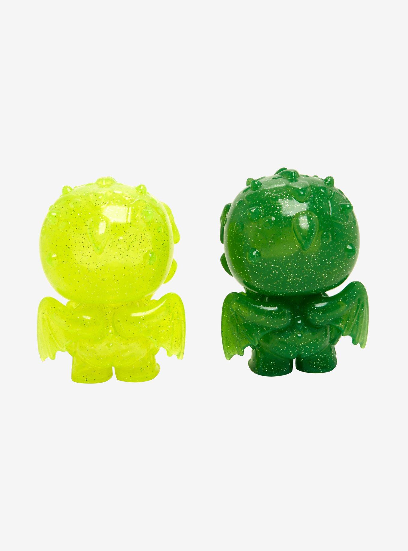 Funko Cthulhu Yellow & Green Glitter Hikari XS Limited Edition Vinyl Figure Set, , alternate