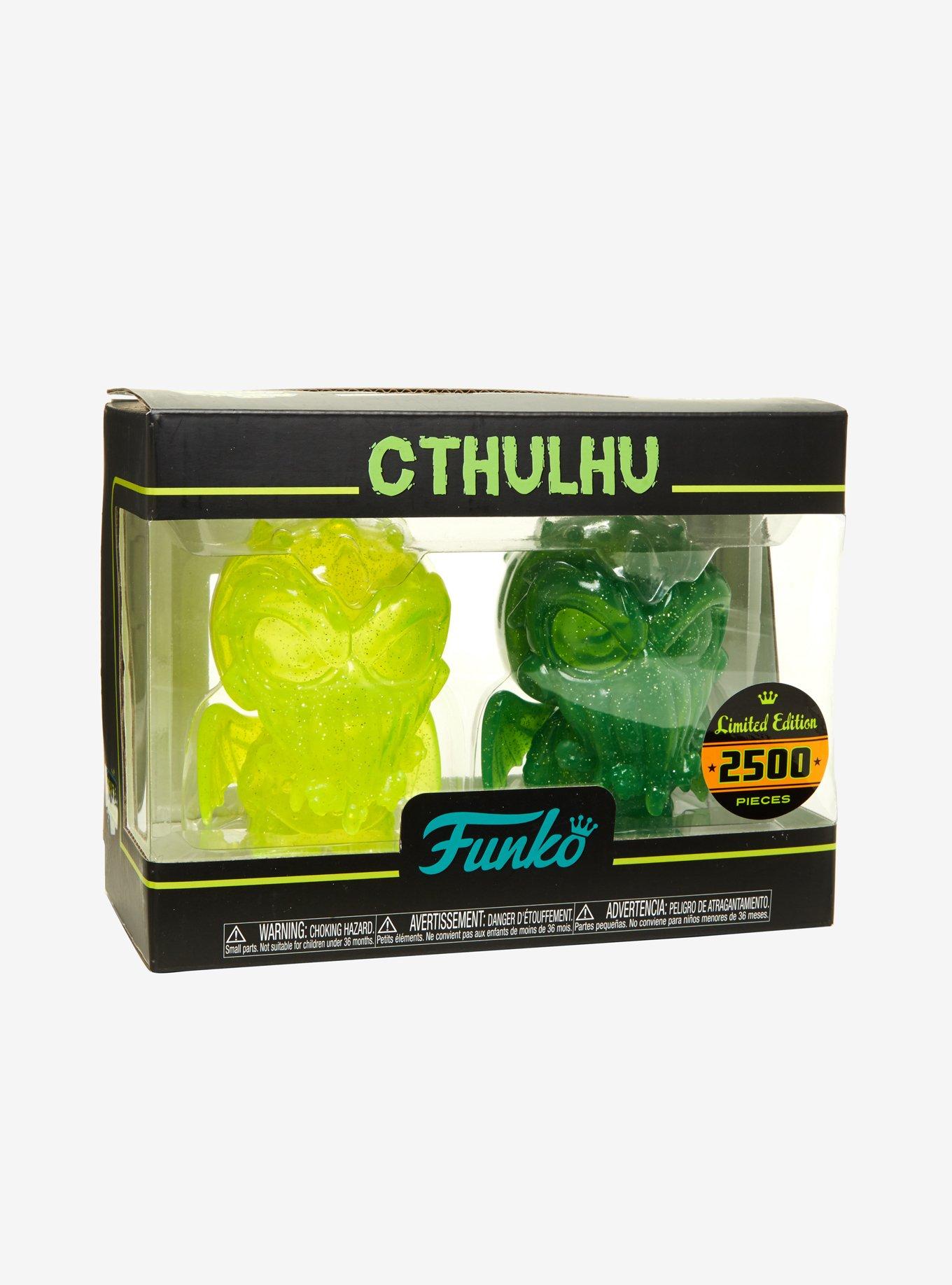 Funko Cthulhu Yellow & Green Glitter Hikari XS Limited Edition Vinyl Figure Set, , alternate