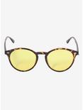 Yellow Lens Tortoise Shell Sunglasses, , alternate