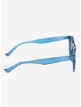 Blue Plastic Round Sunglasses, , alternate