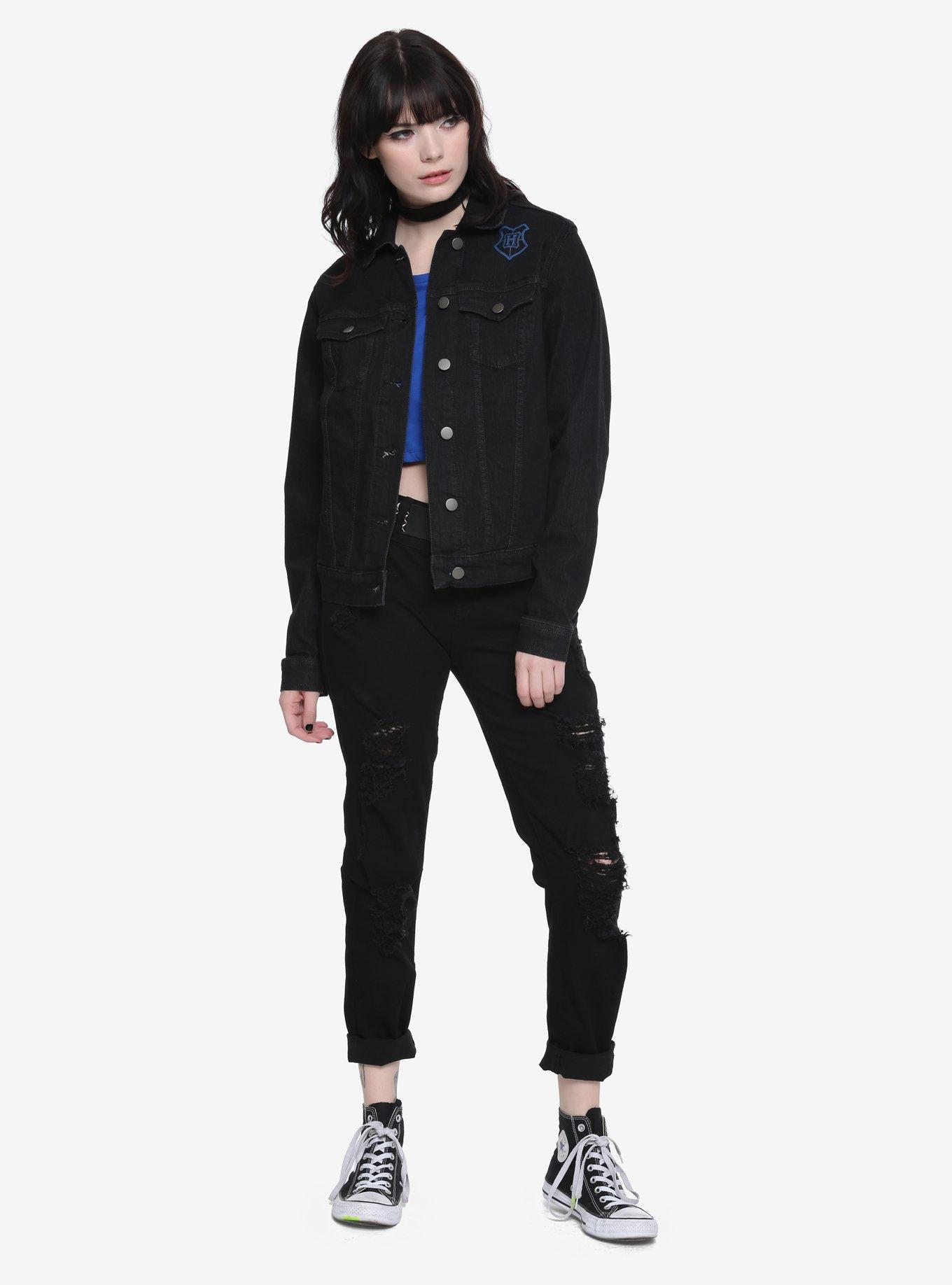 Harry Potter Ravenclaw Girls Denim Jacket, , alternate