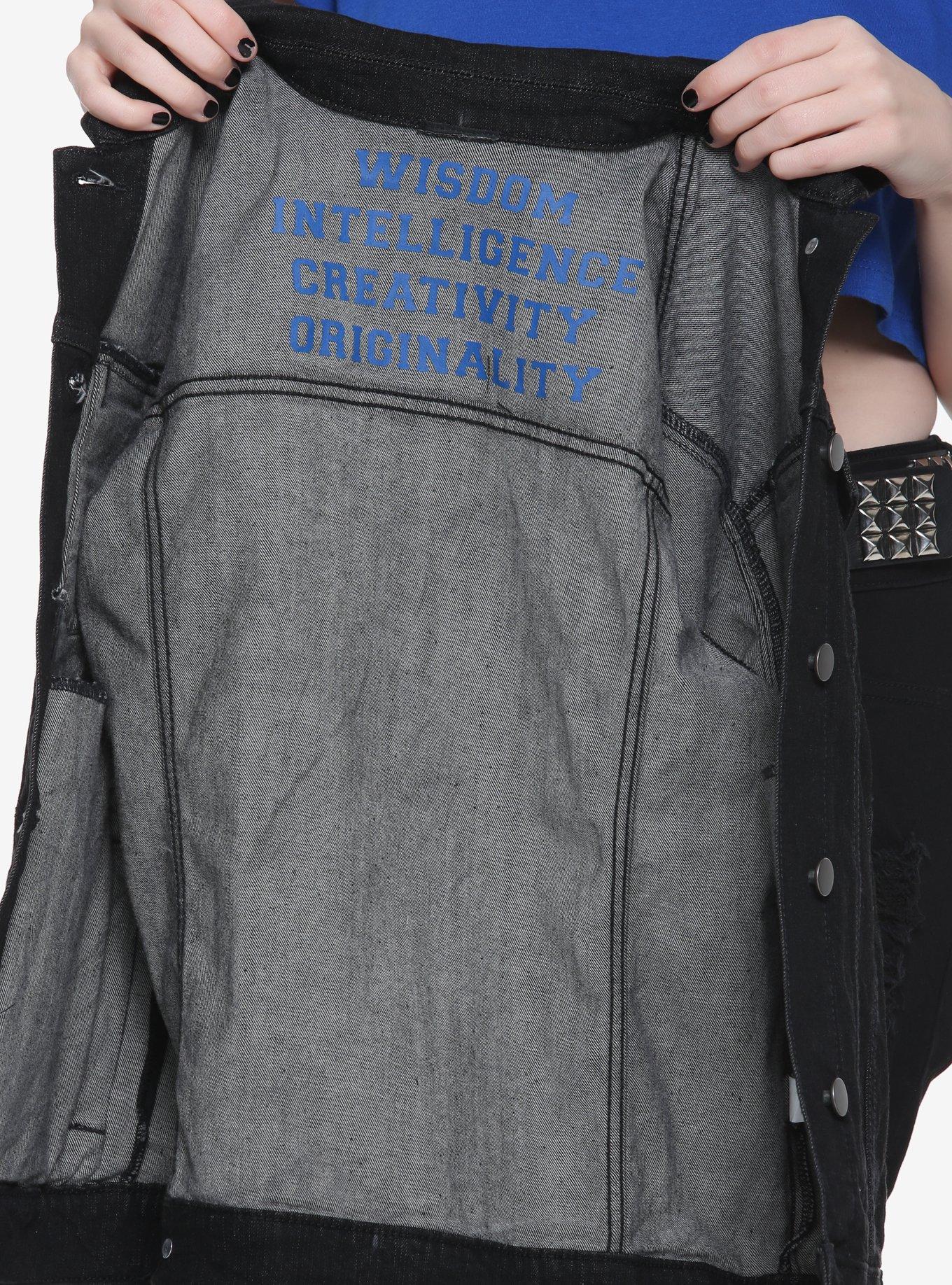 Harry Potter Ravenclaw Girls Denim Jacket, , alternate