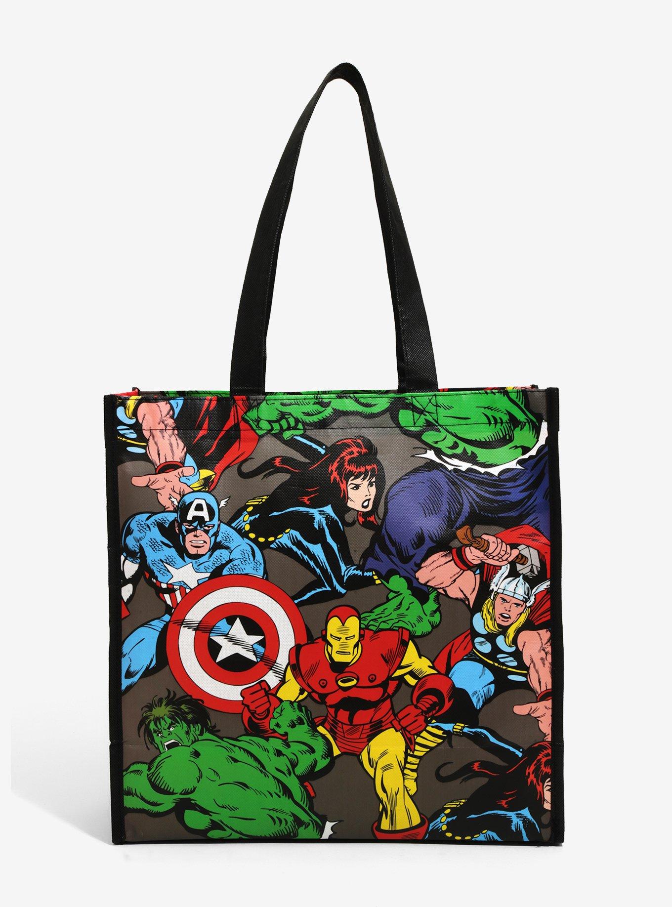 Marvel The Avengers Reusable Tote, , alternate