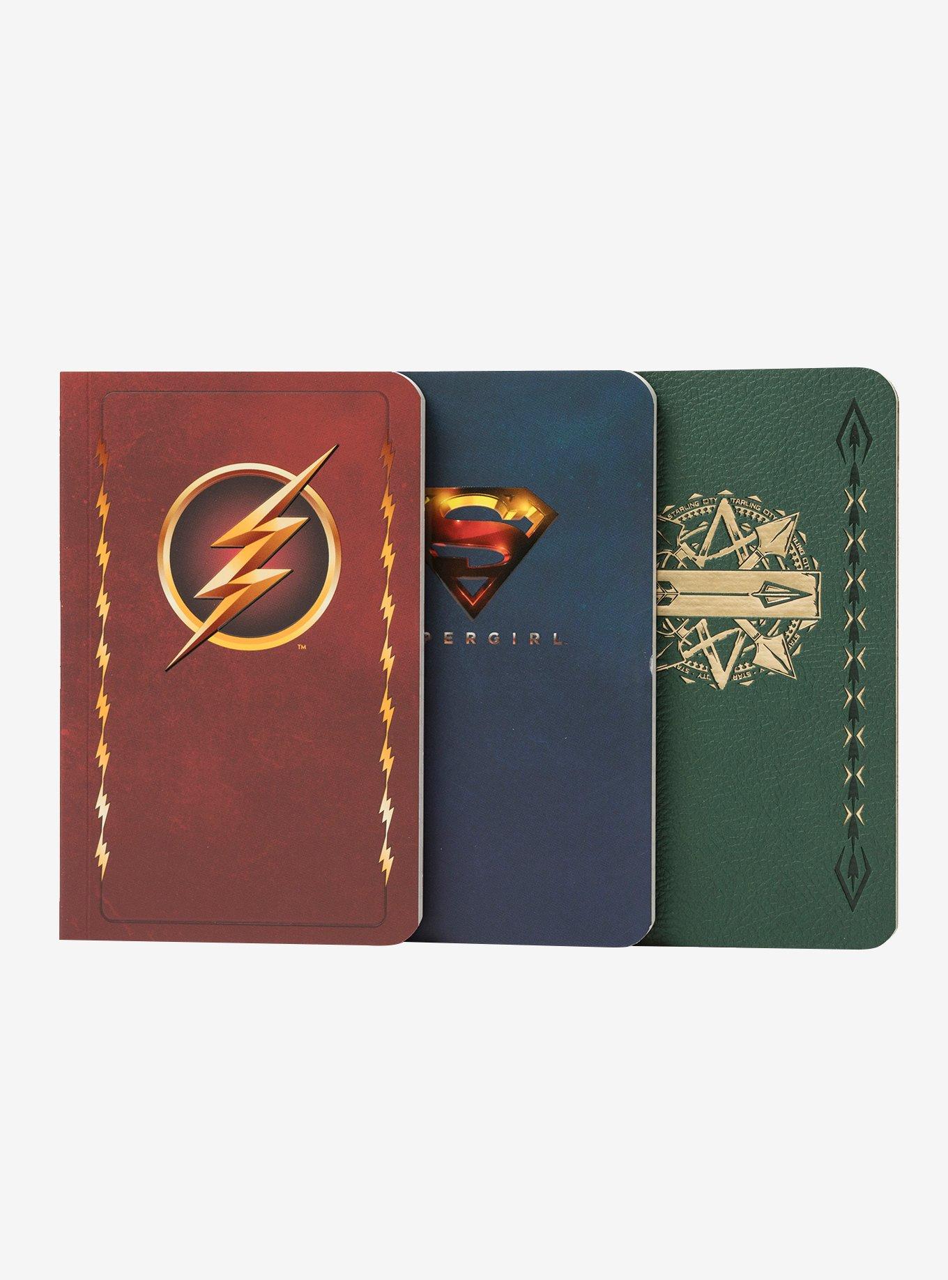 DC Comics The Flash Supergirl & Arrow Journal Set, , alternate