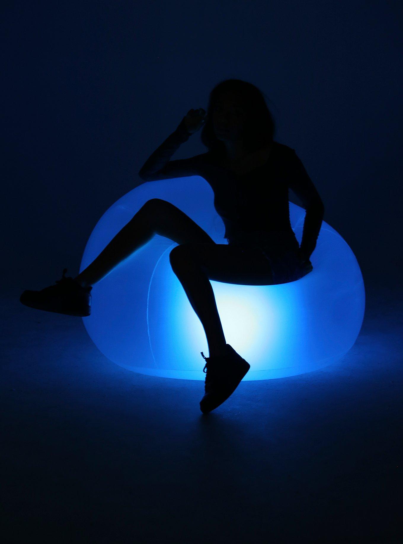 BloChair Illuminated Inflatable Chair, , alternate
