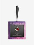Blackheart January Birthstone Moon Necklace, , alternate