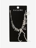 Blackheart T-Rex Skelleton Necklace, , alternate