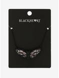 Blackheart Prism Die-Cut Moth Necklace, , alternate