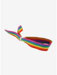 Rainbow Stripe Fabric Bracelet, , alternate