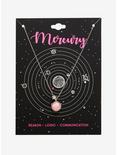 Mercury Planet Charm Necklace, , alternate