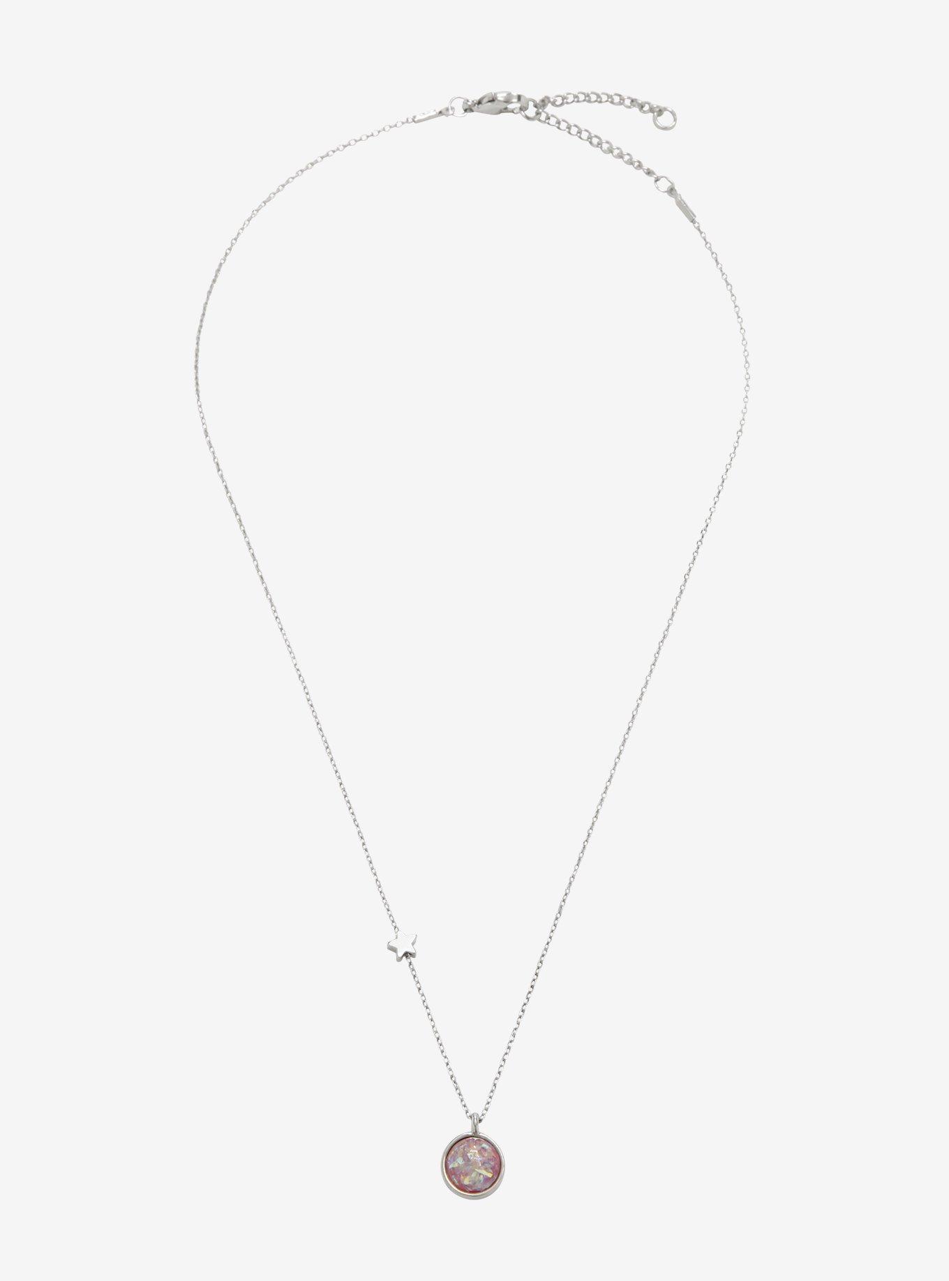 Venus Planet Charm Necklace, , alternate