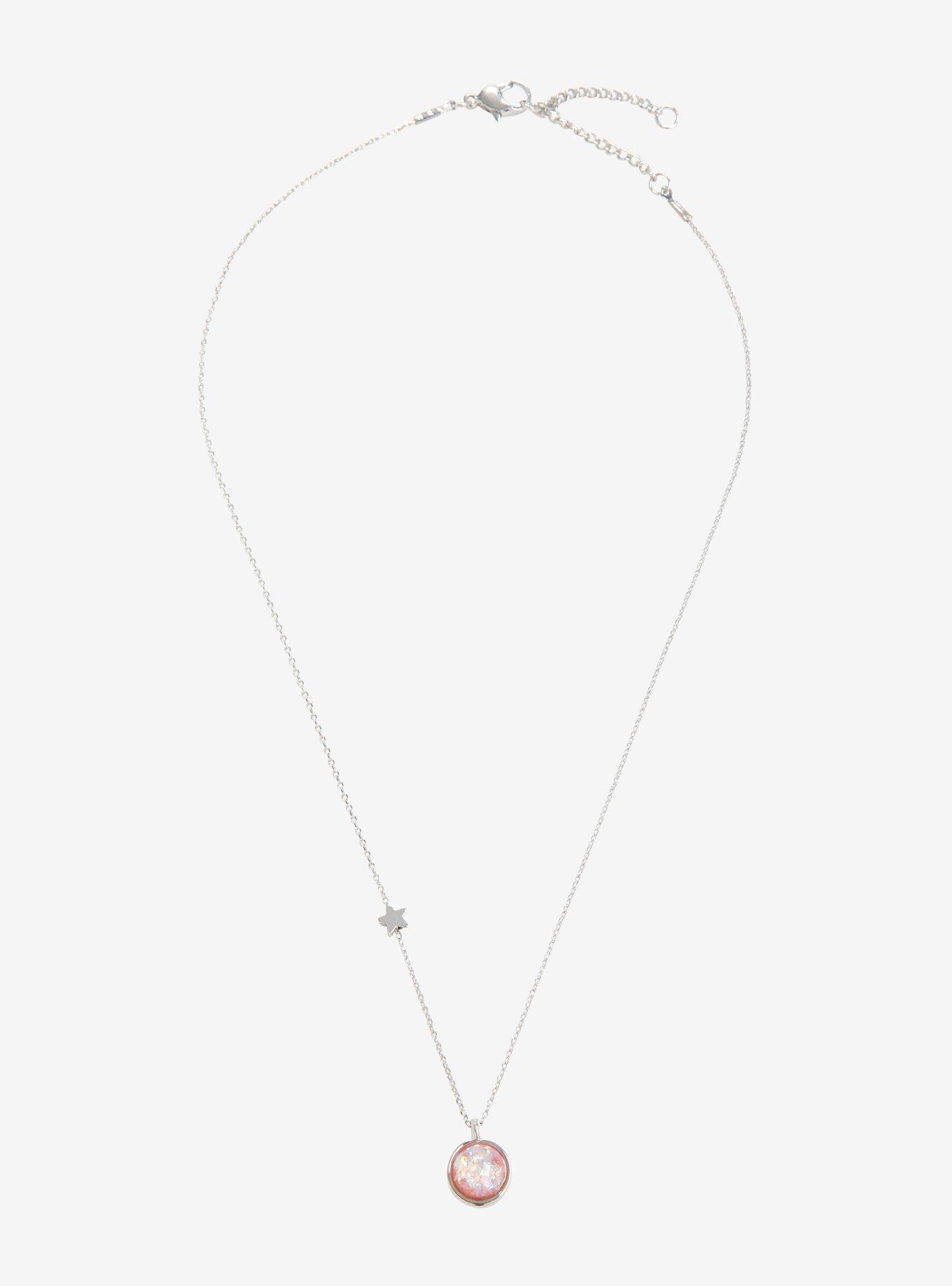 Mars Planet Necklace, , alternate