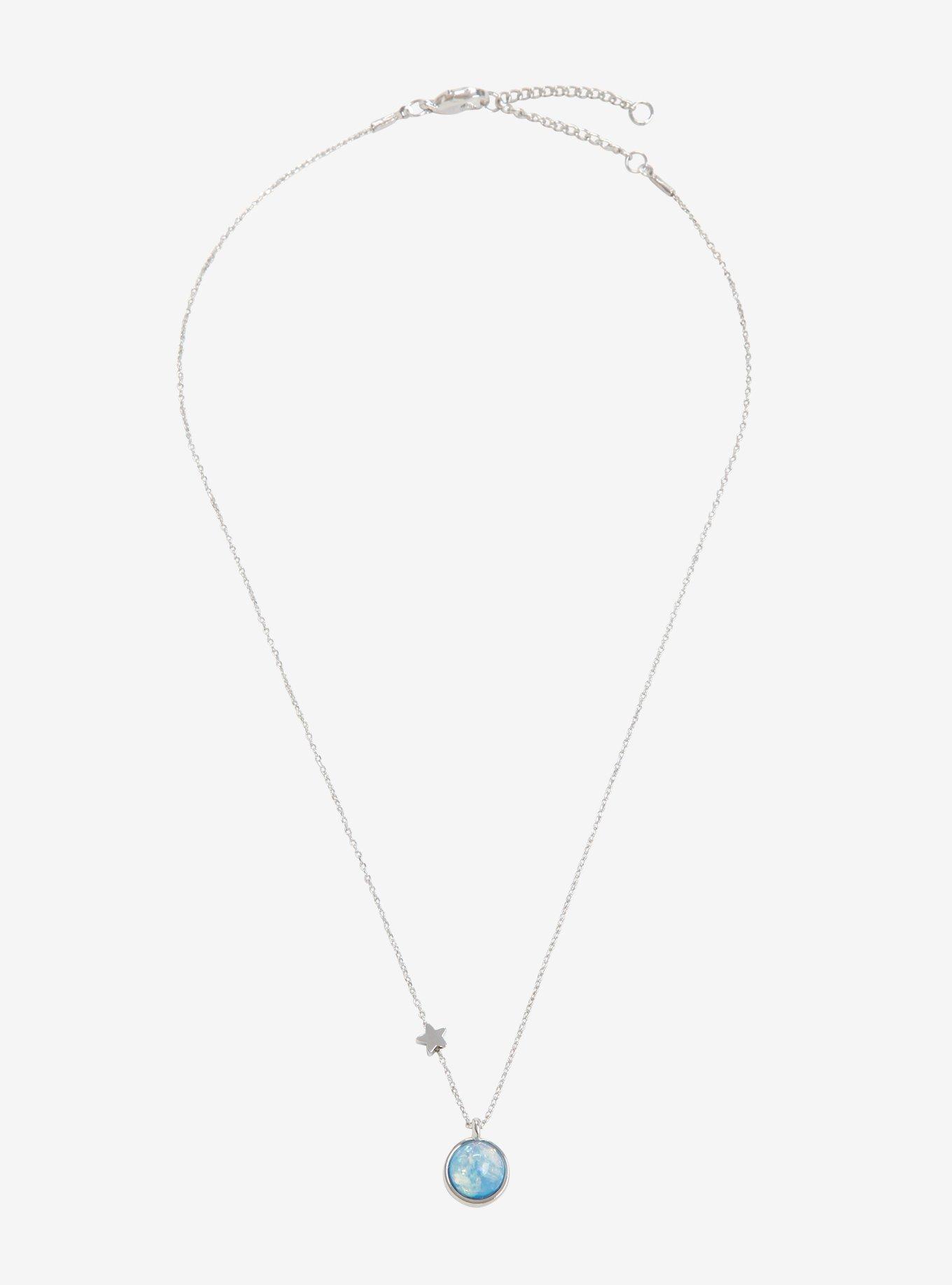 Jupiter Planet Necklace, , alternate