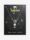 Saturn Planet Necklace, , alternate