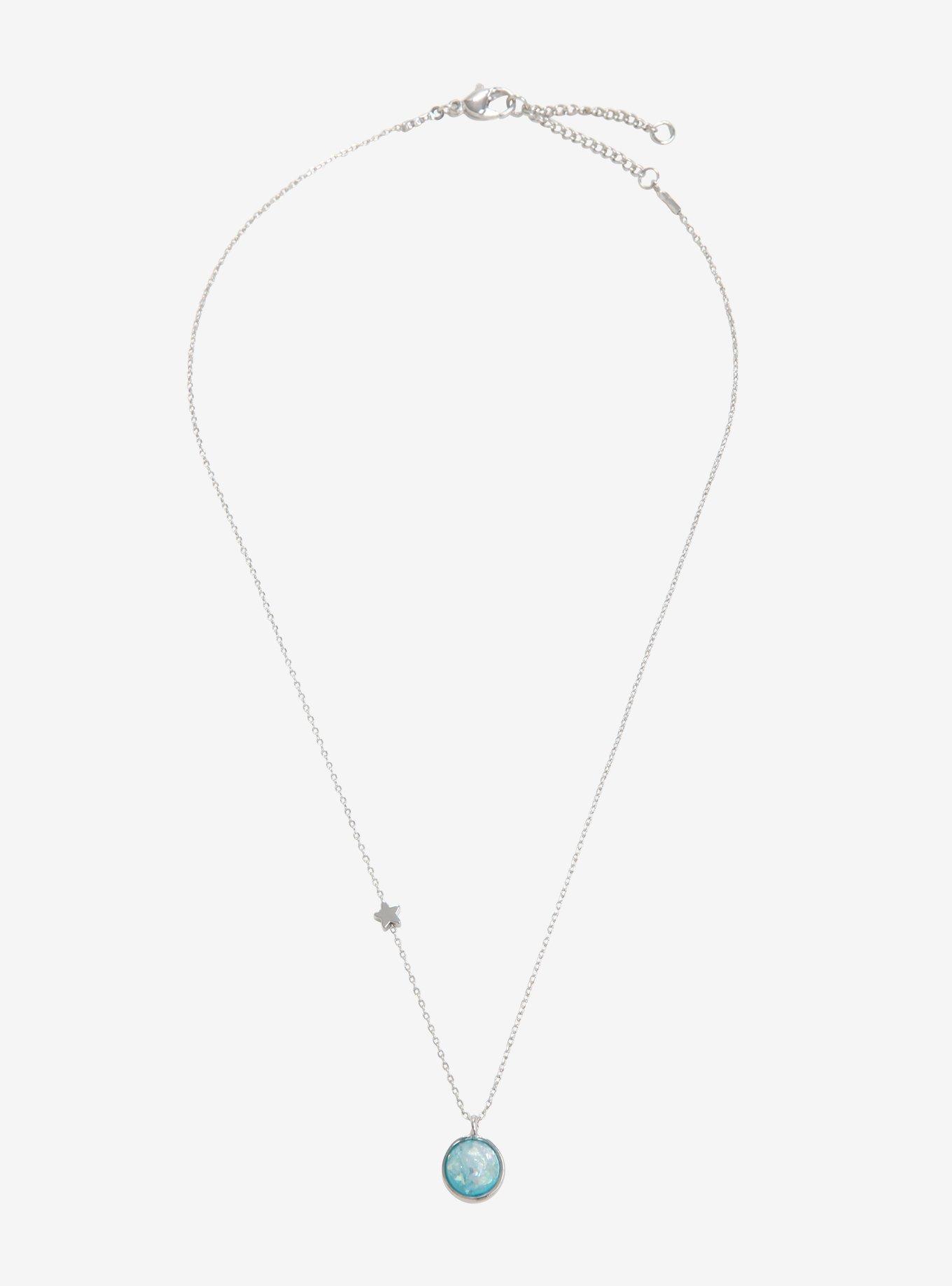 Uranus Planet Necklace, , alternate