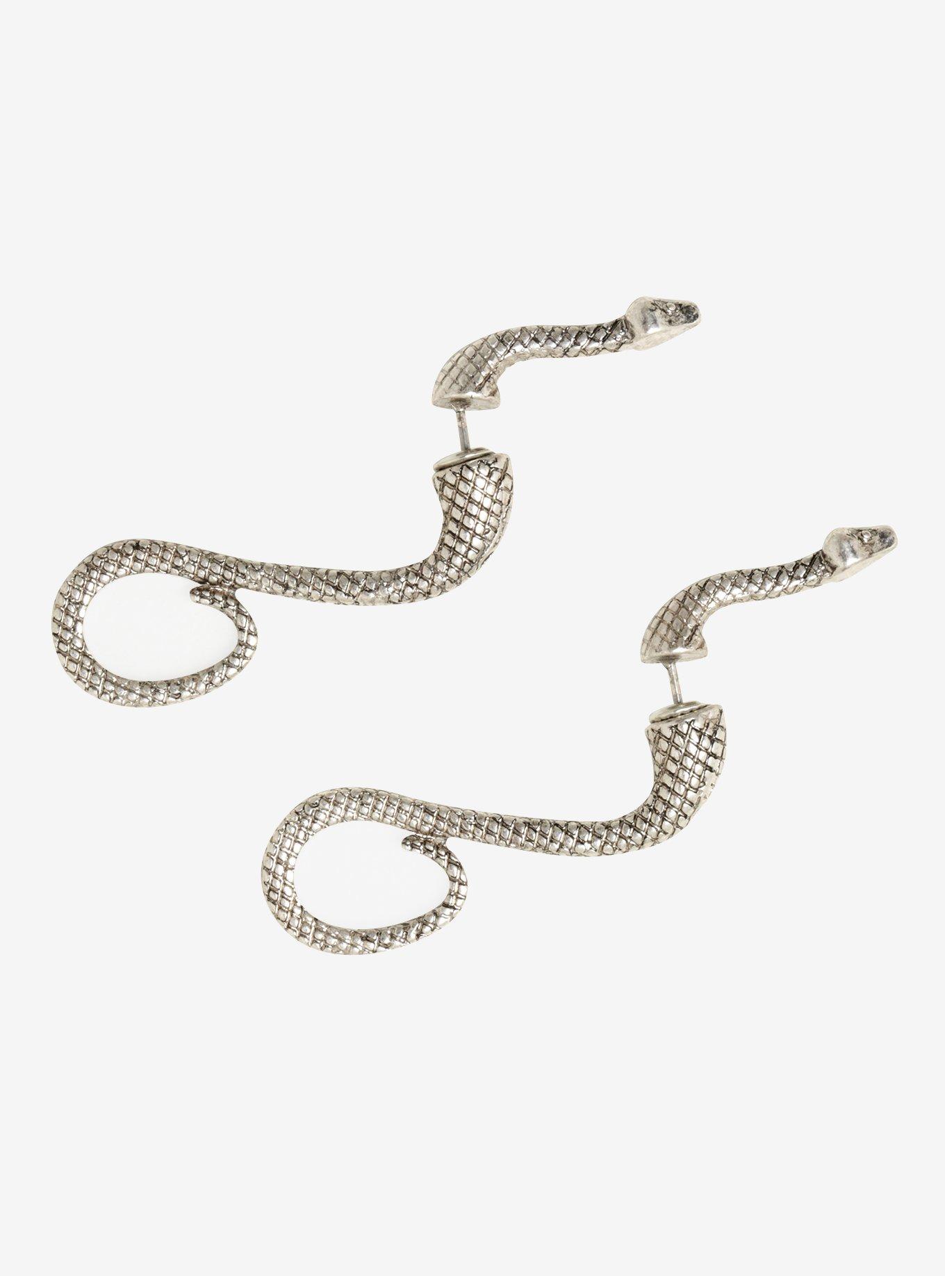 Hot topic snake on sale earrings