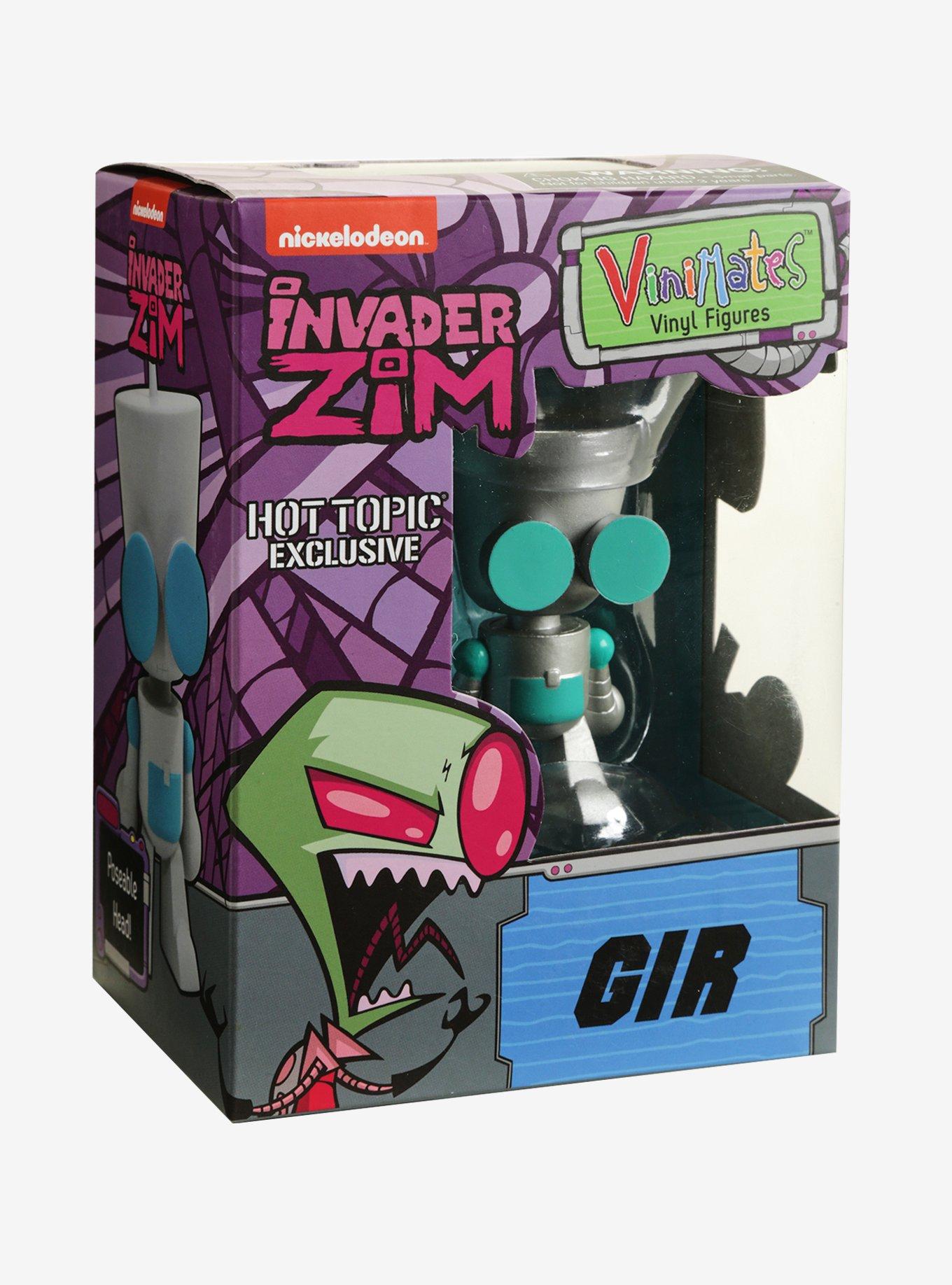 Invader Zim Vinimates Gir Vinyl Figure, , alternate