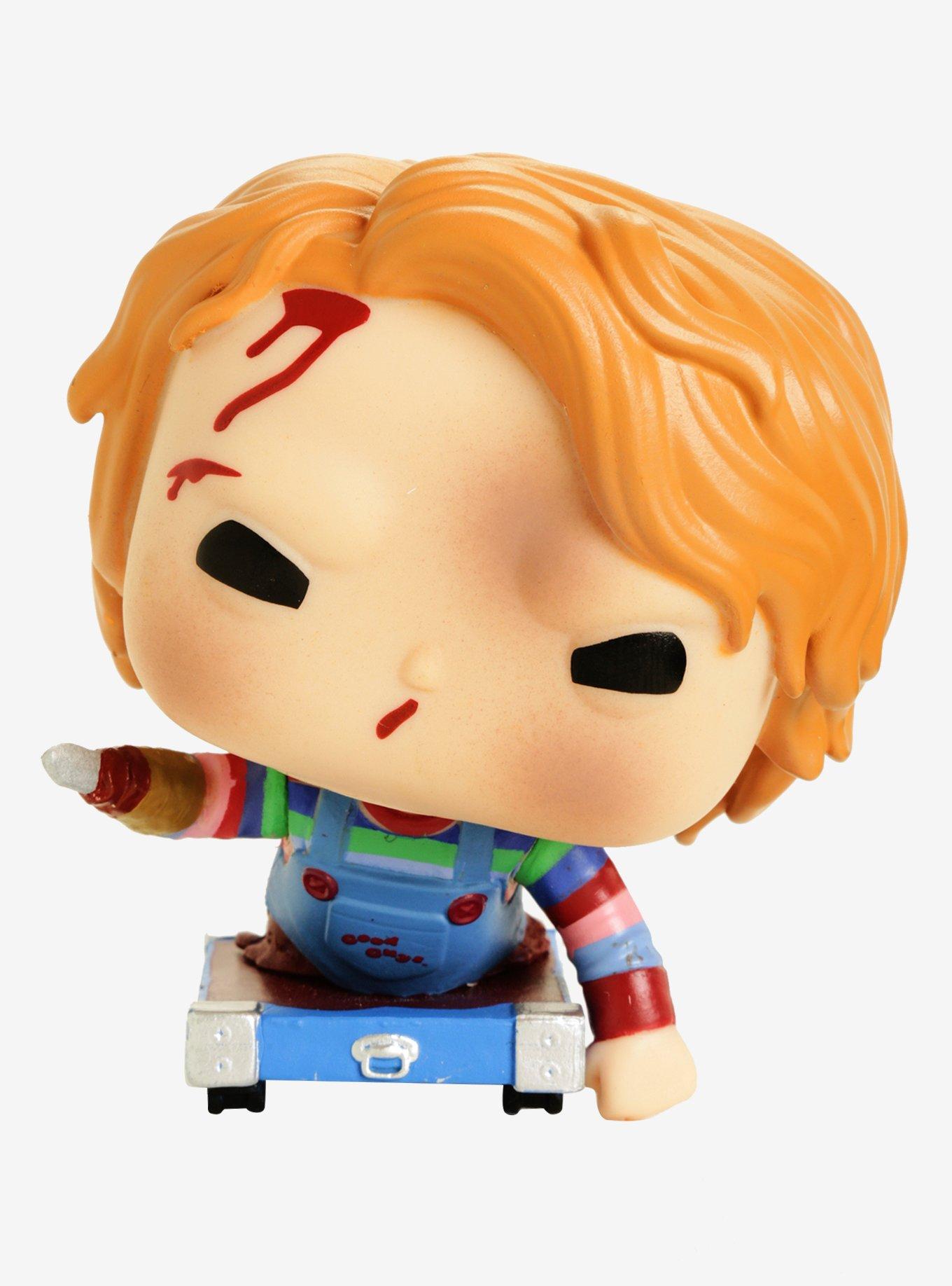 Funko Child's Play 2 Pop! Movies Chucky On Cart Vinyl Figure Hot Topic Exclusive, , alternate