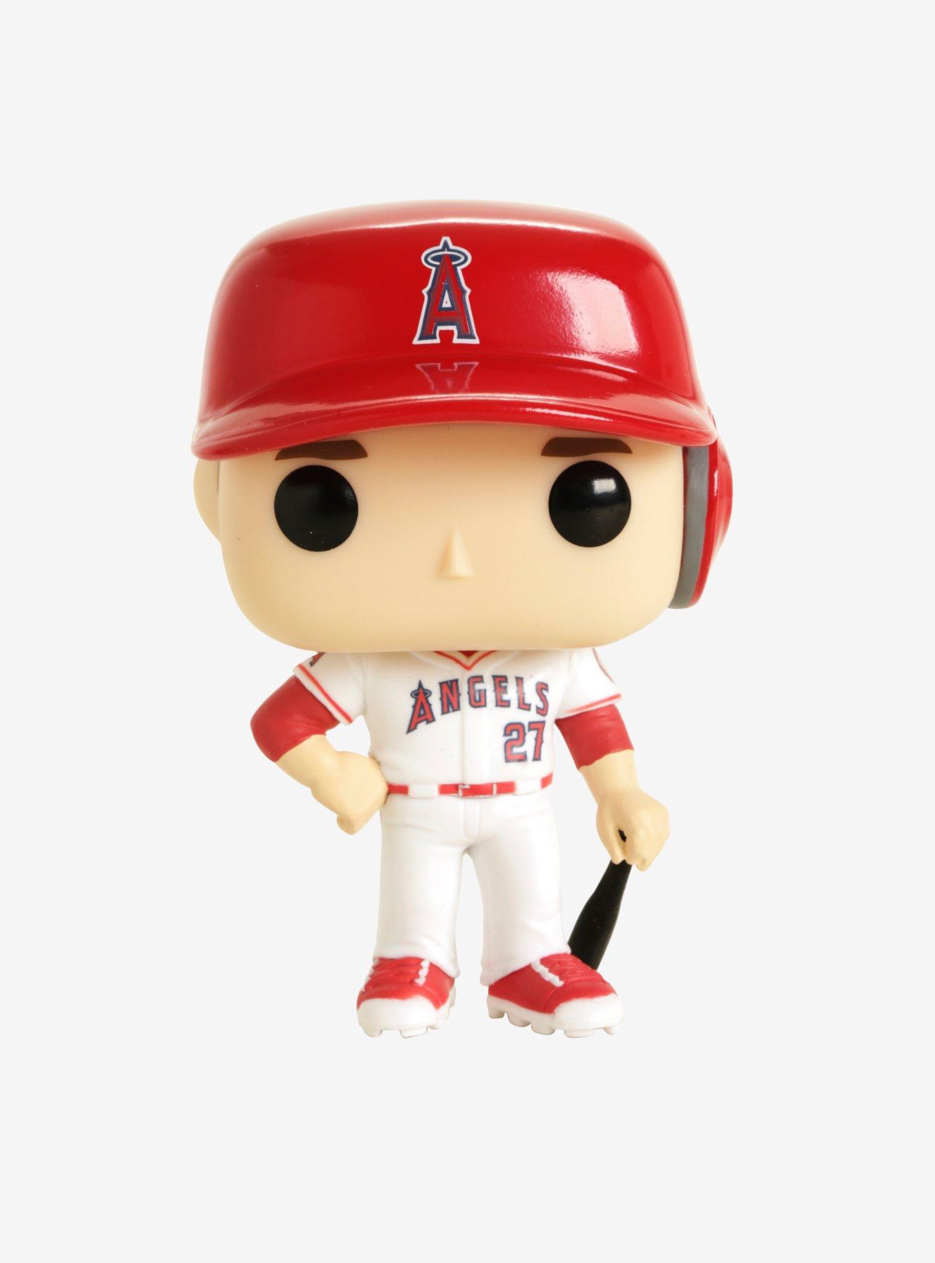  POP! Sports MLB Los Angeles Angels, Mike Trout Away Jersey  Action Figure (Bundled with Pop Box Protector to Protect Display Box) :  Sports & Outdoors