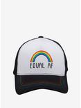 Pride Equal AF Trucker Hat, , alternate
