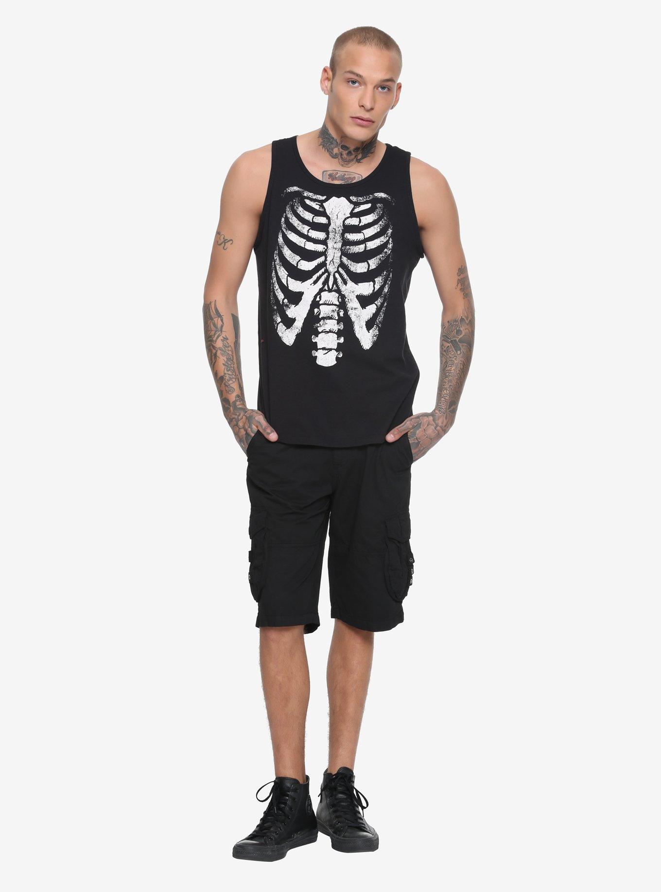 Rib Cage Tank Top, , alternate