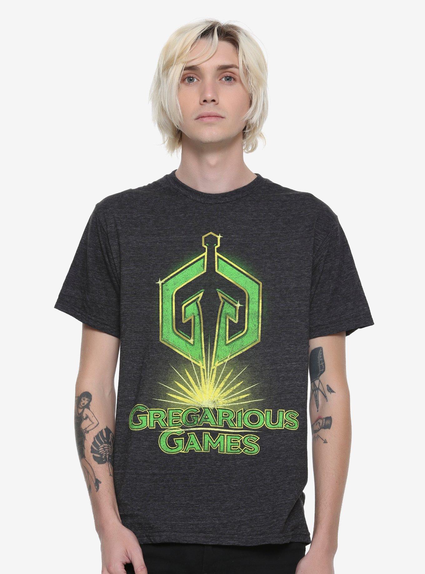 Ready Player One Gregarious Games Logo T-Shirt, , alternate
