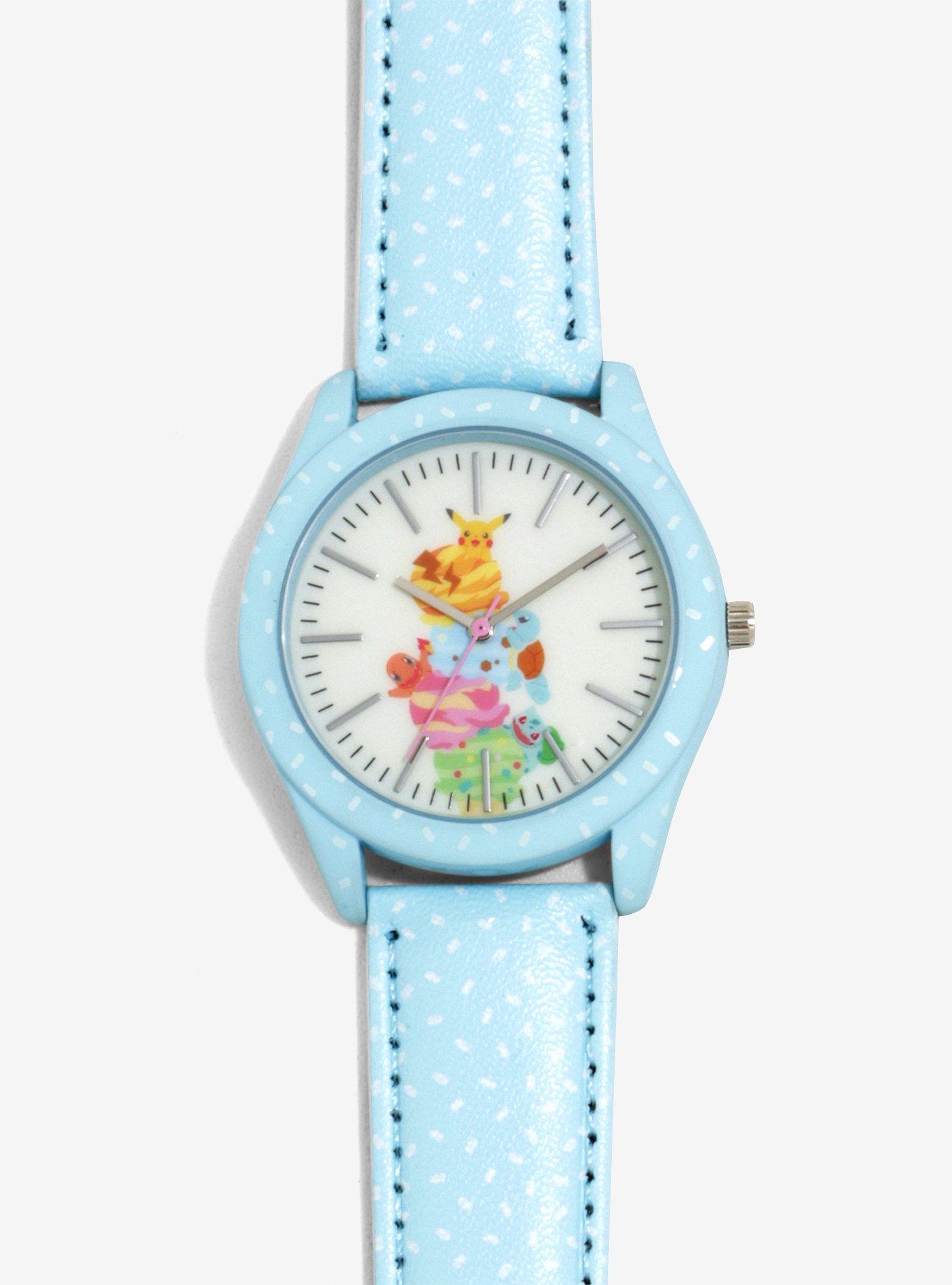 Pok&eacute;mon Pok&eacute;mikke Leather Watch - BoxLunch Exclusive, , alternate