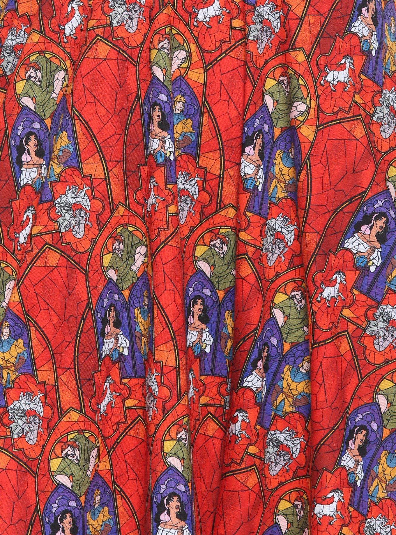 Disney The Hunchback Of Notre Dame Goddess Dress Plus Size, RED, alternate
