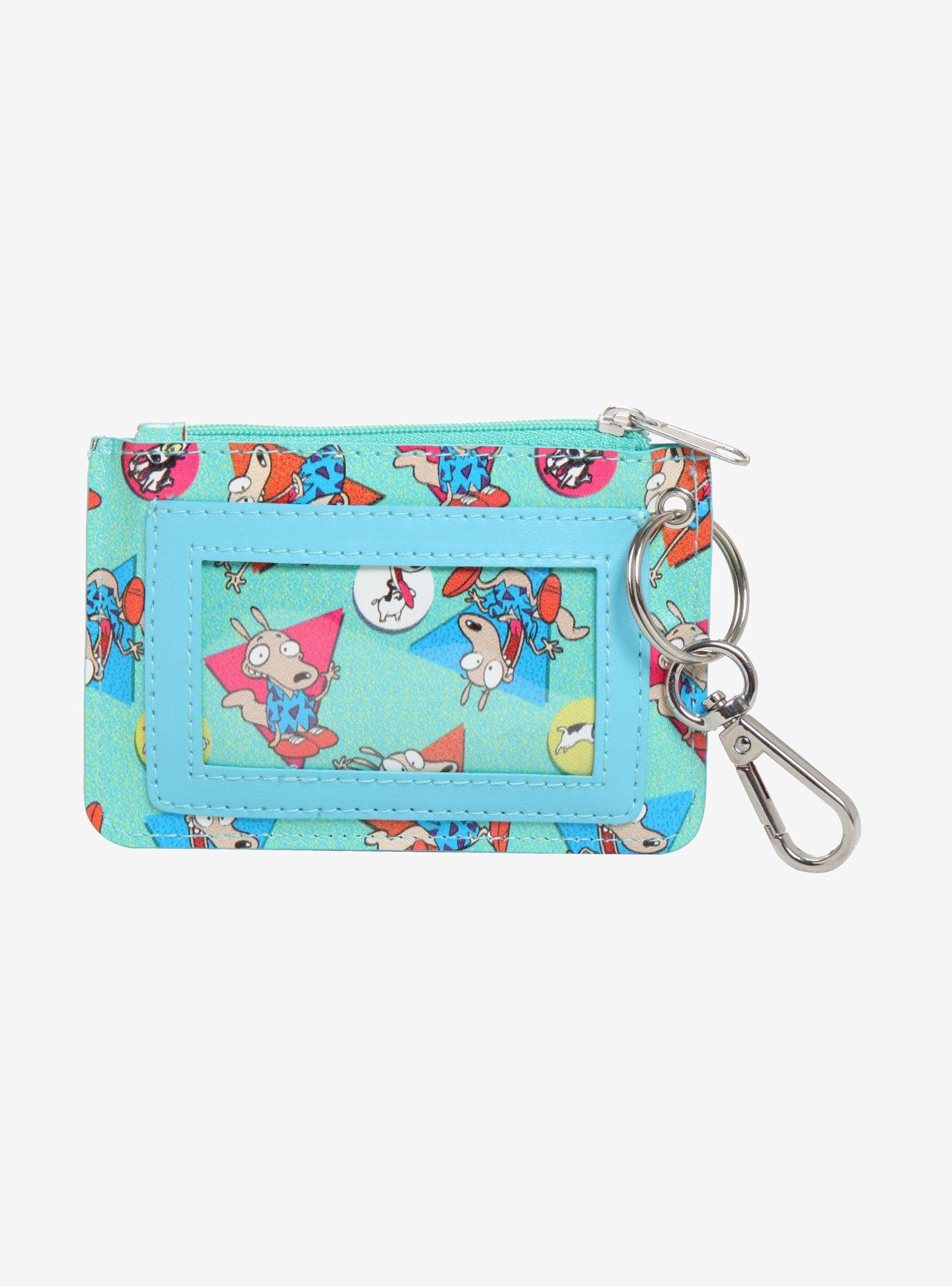 Rocko's Modern Life Rocko & Spunky Key Ring ID Wallet, , alternate