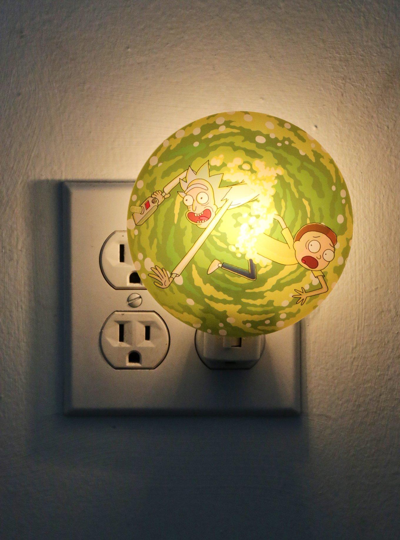 Rick And Morty Portal Night Light, , alternate