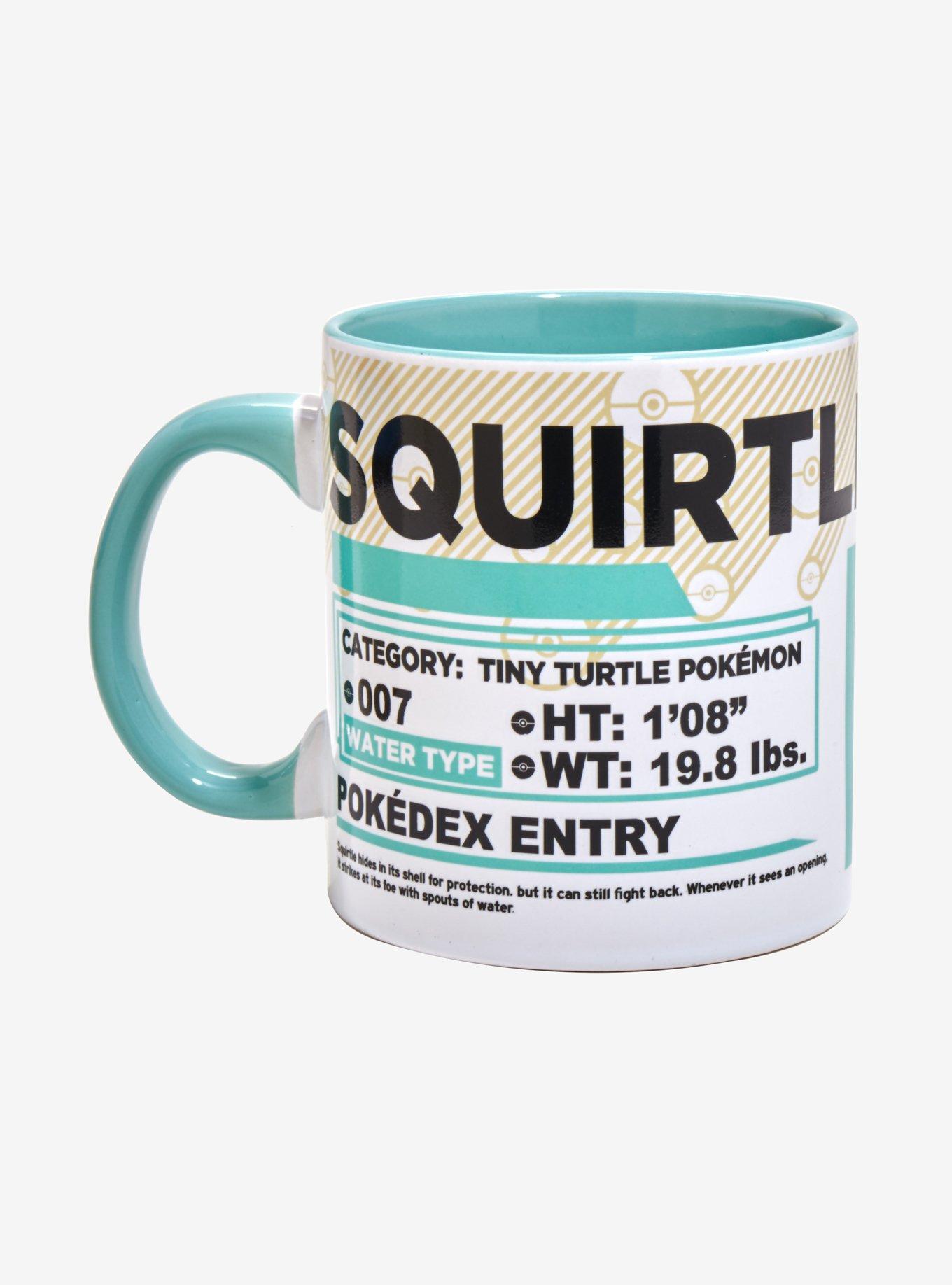 Pokemon Squirtle Pokedex Mug, , alternate