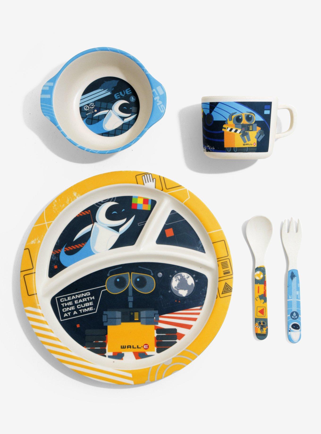 Disney Pixar WALL-E Bamboo Meal Set - BoxLunch Exclusive, , alternate