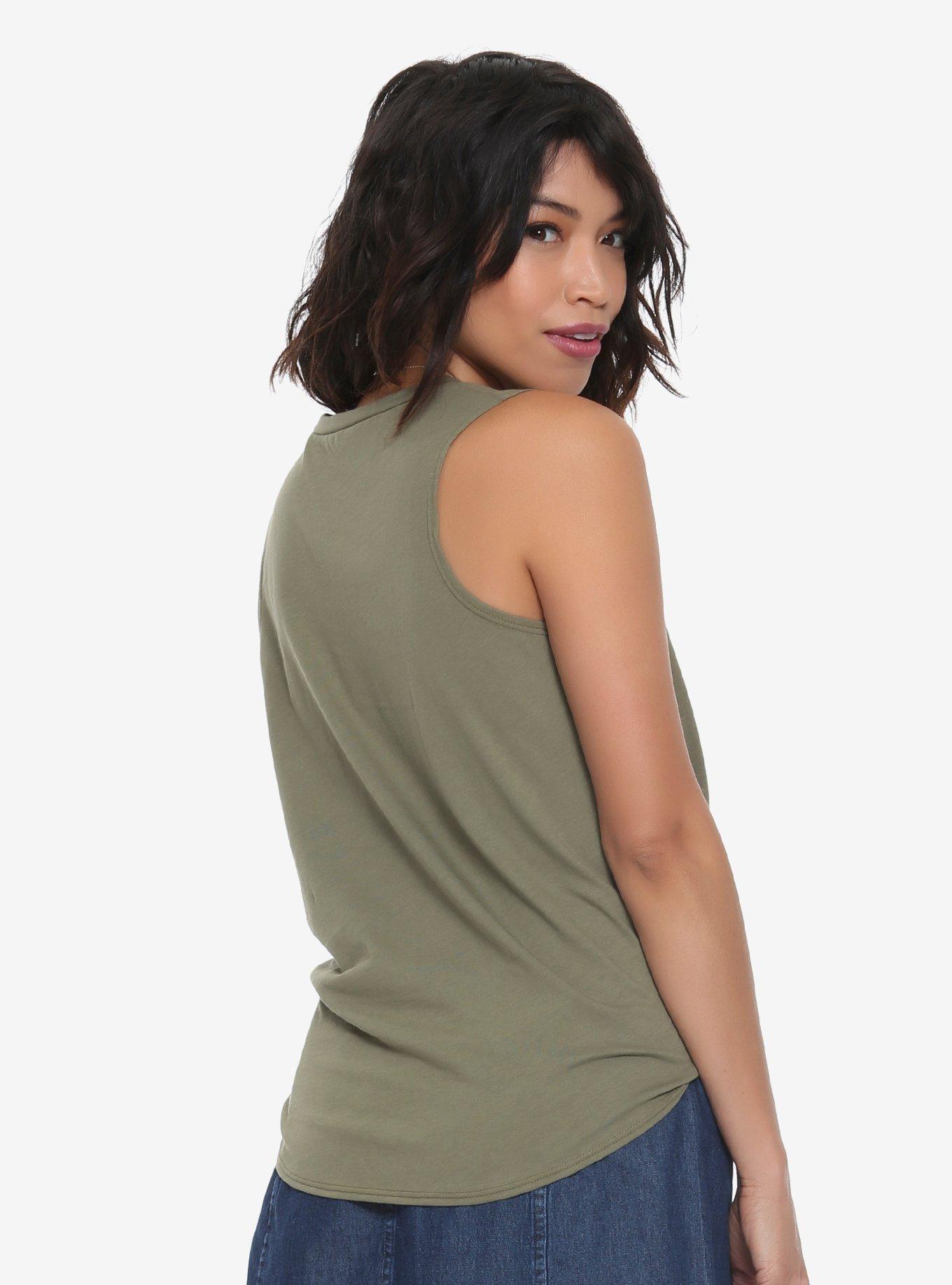 Disney Pixar WALL-E Never Too Late To Change Womens Tank Top, , alternate