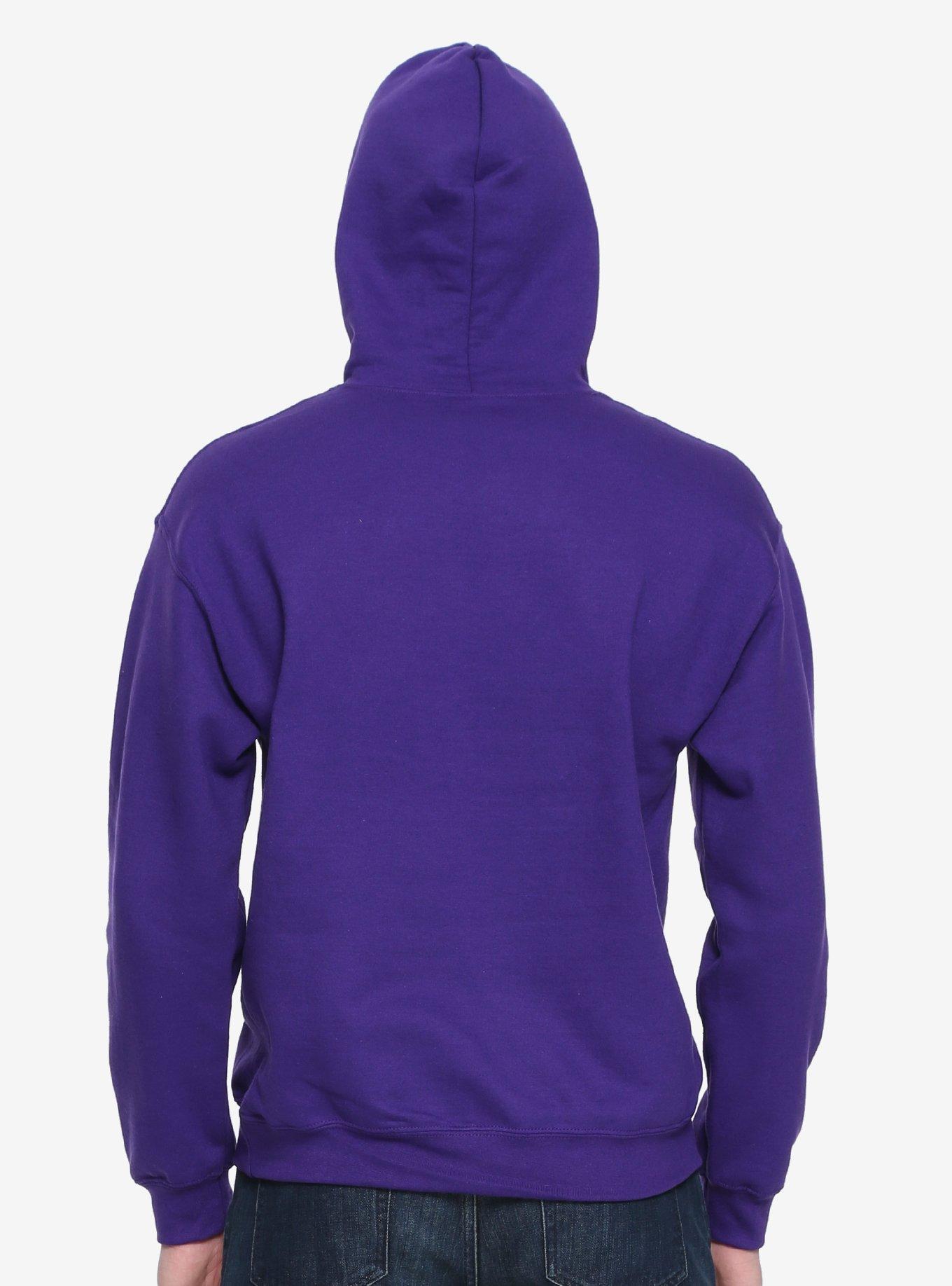 Brontosaurus Thunder Lizard Purple Hoodie, , alternate