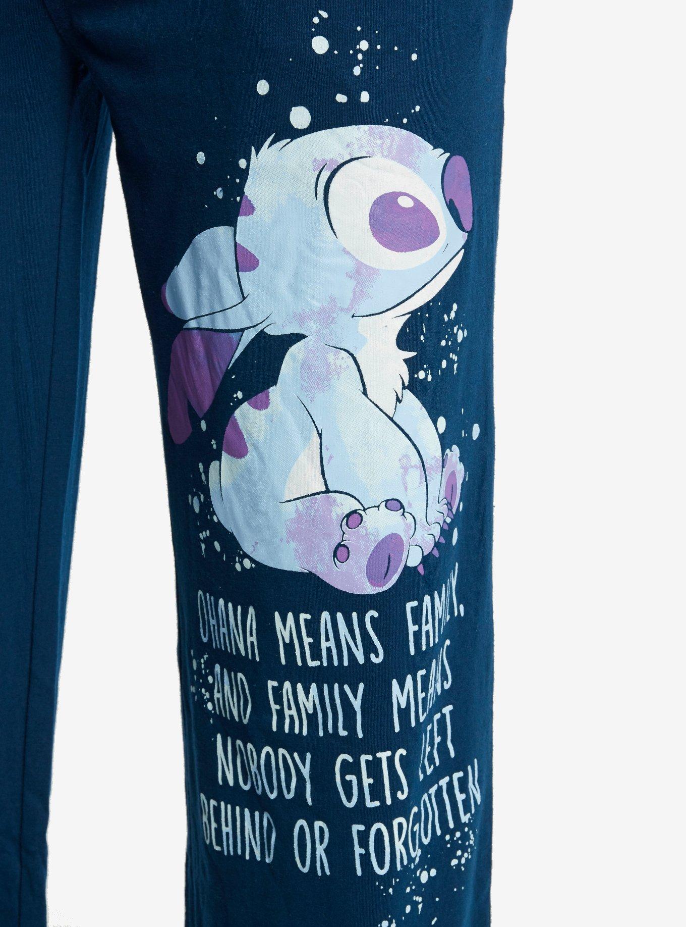 Disney Lilo & Stitch Ohana Guys Pajama Pants, Hot Topic